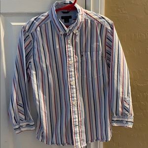 Tommy Hilfiger boys button up long sleeve shirt